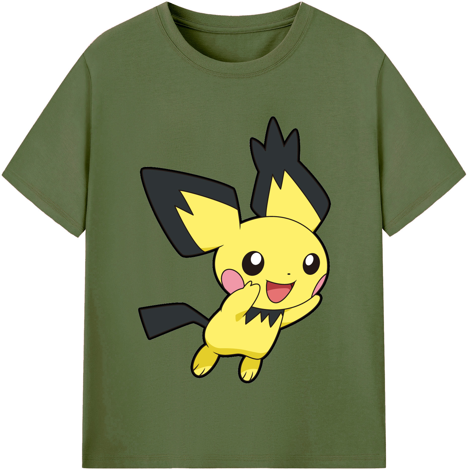 ポケットモンスター Pokémon 綿100％半袖Tシャツ（フロントプリント）